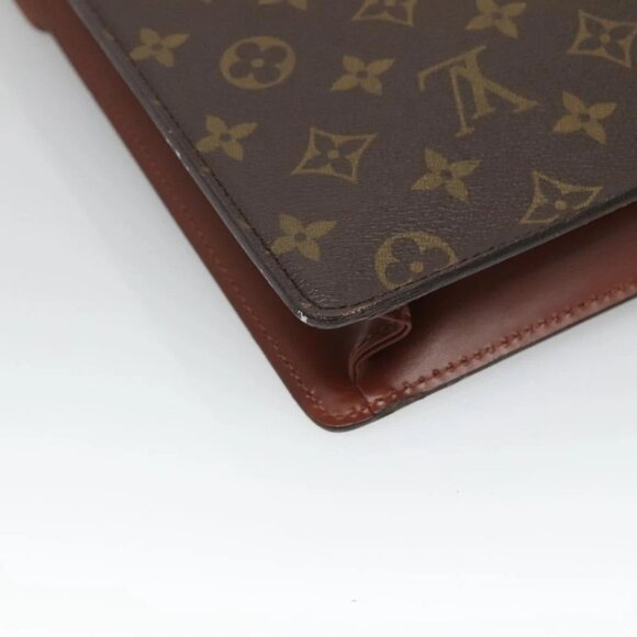 LOUIS VUITTON Monogram Porte Documents Bandouliere Bag M53338 Auth sw092 - Picture 9 of 15